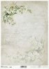 Seria Flower Post - White, Kwiatowa Poczta w bieli, konwalie, nuty, kolaż*Flower Post Series - White, Flower Post in White, lily of the valley, notes, collage
